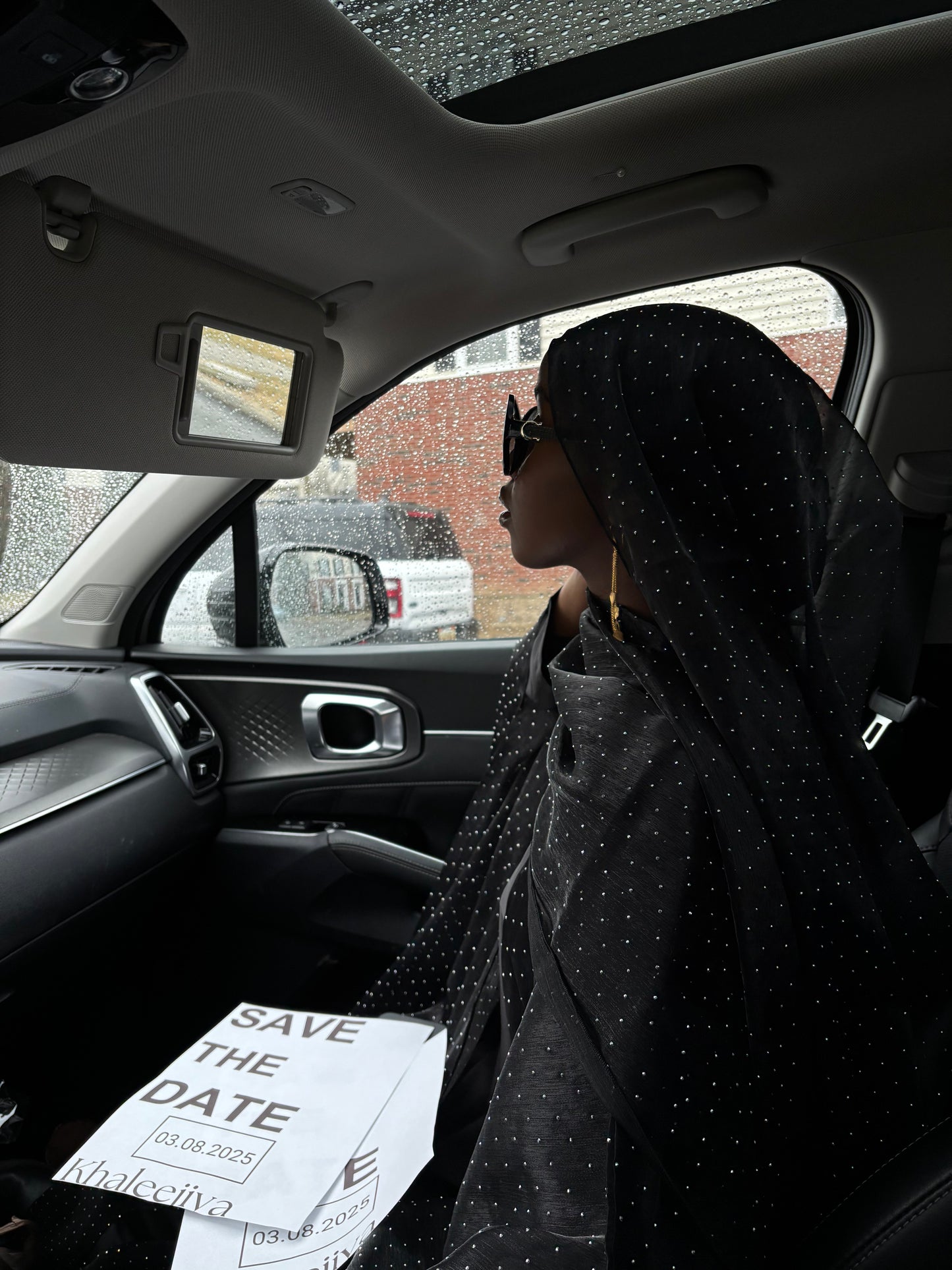 Najm Abaya in Black