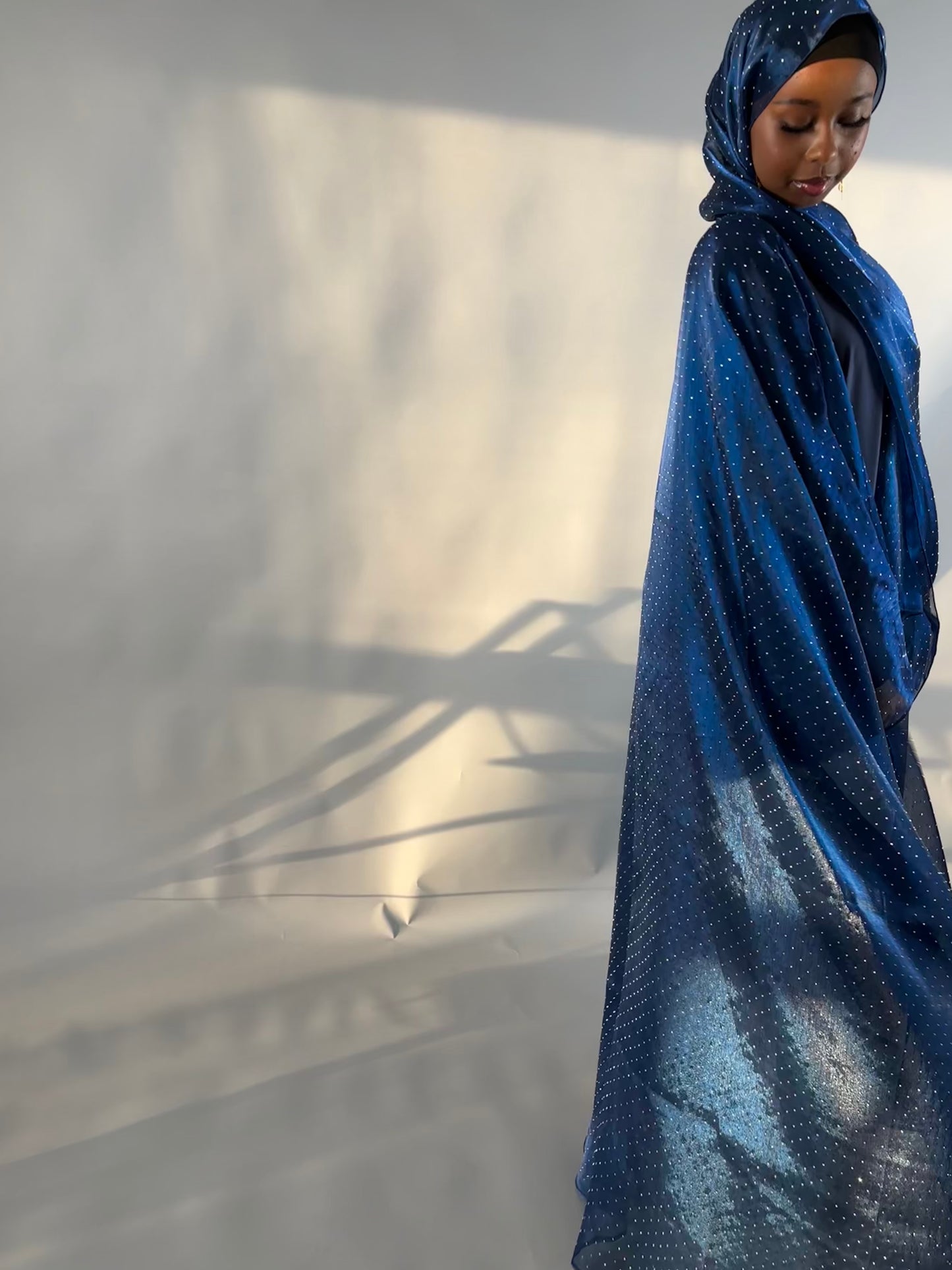 Najm Abaya in Blue