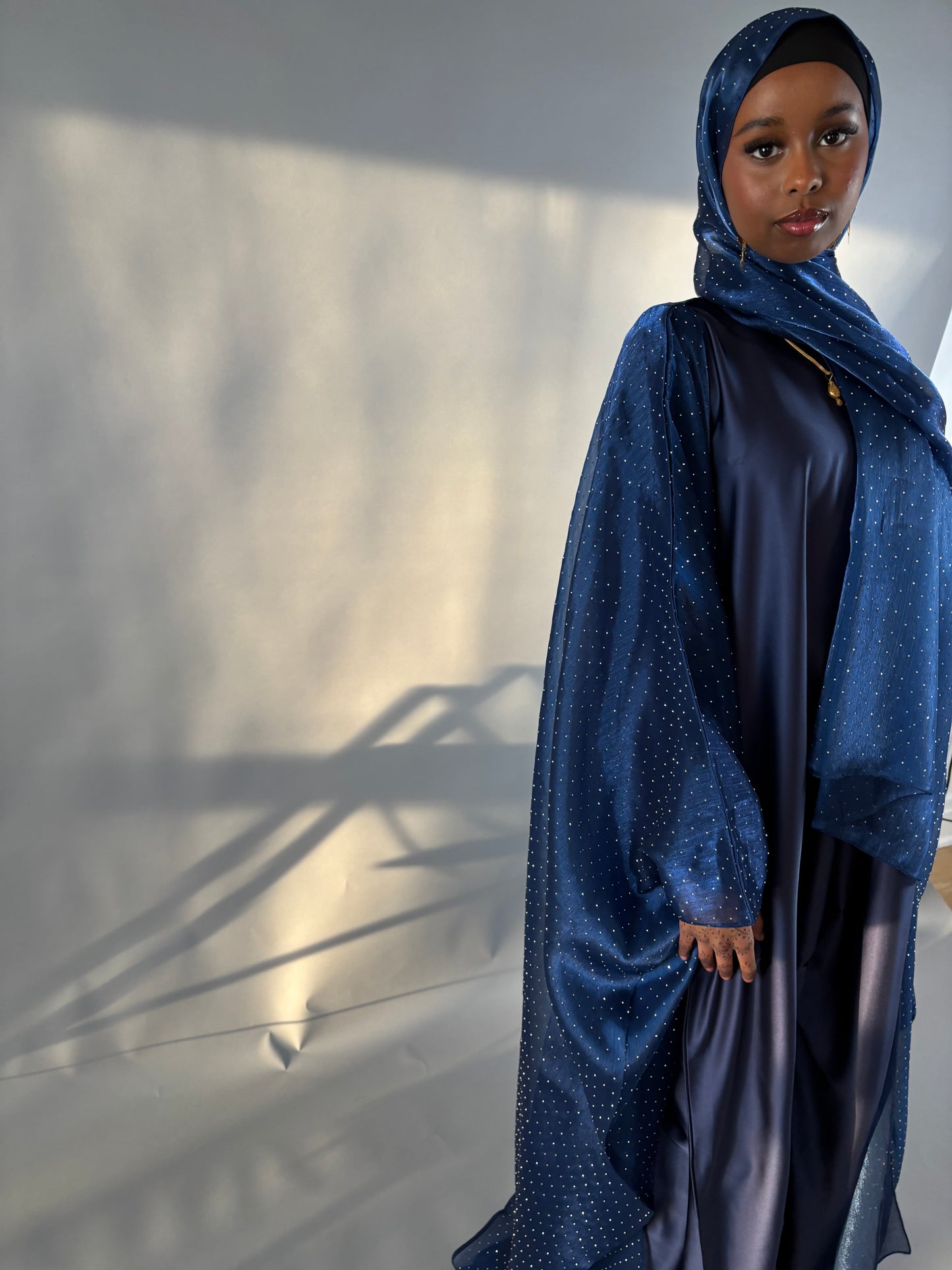 Najm Abaya in Blue